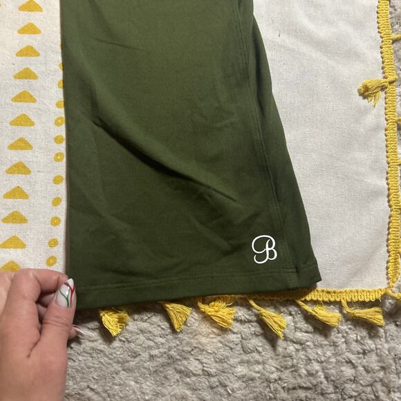 Bombshell Sportswear Bunny Bodysuit S NWT Green Women's Exercise Activewear Gym - Picture 2 of 8